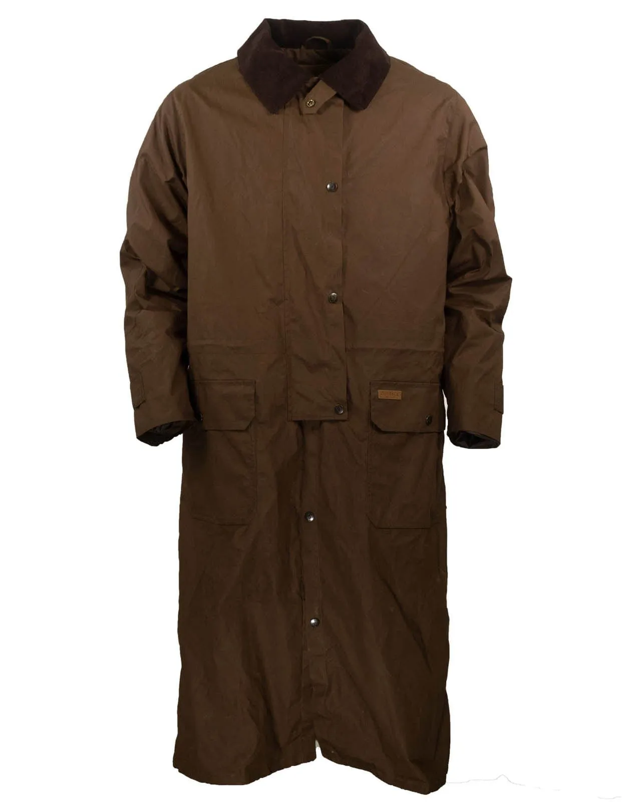 Men’s Wax Cotton Duster Coat