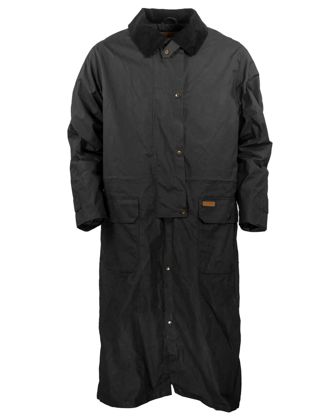 Men’s Wax Cotton Duster Coat