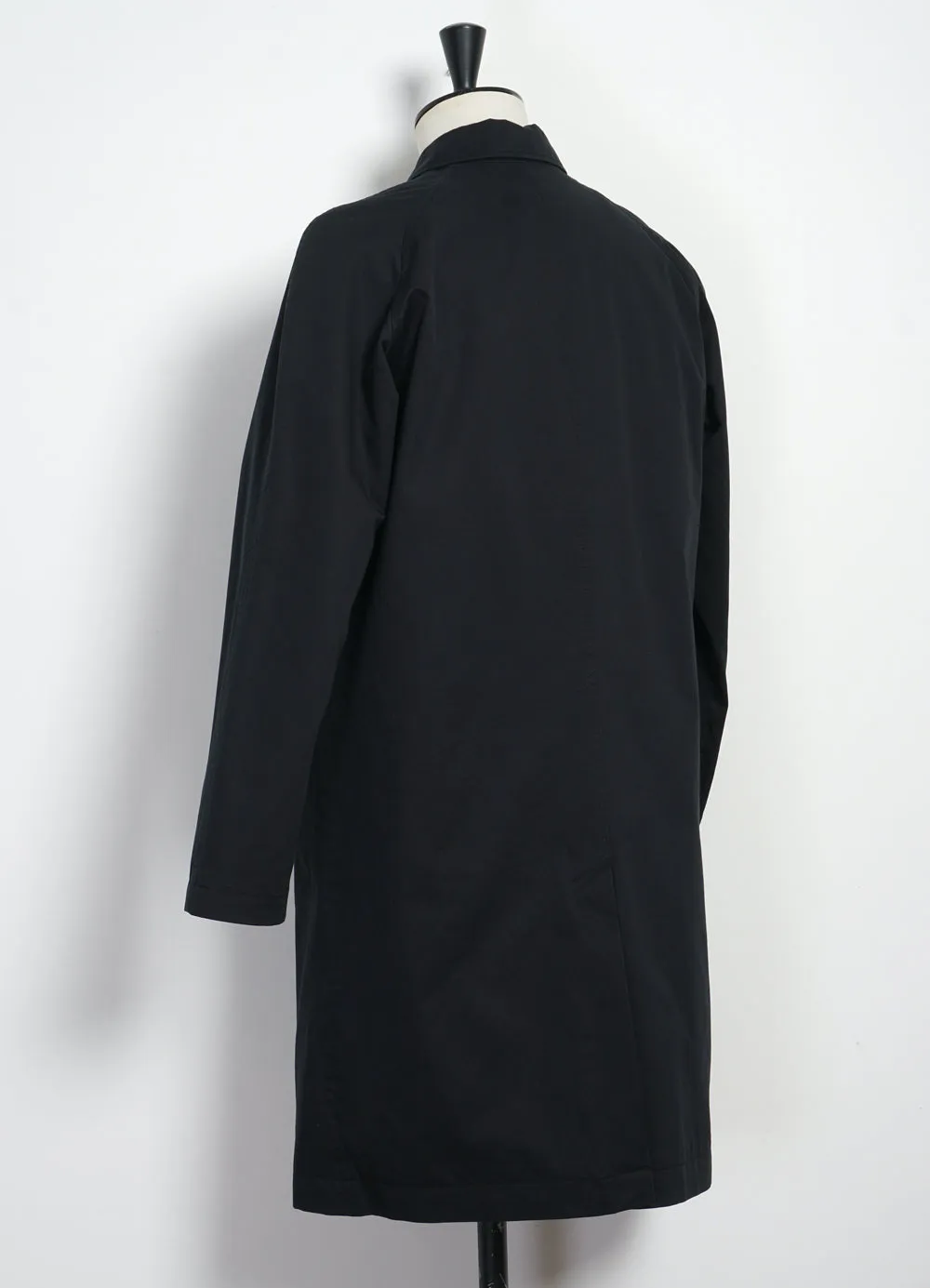 MORTEN | Long Coat | Black Drill