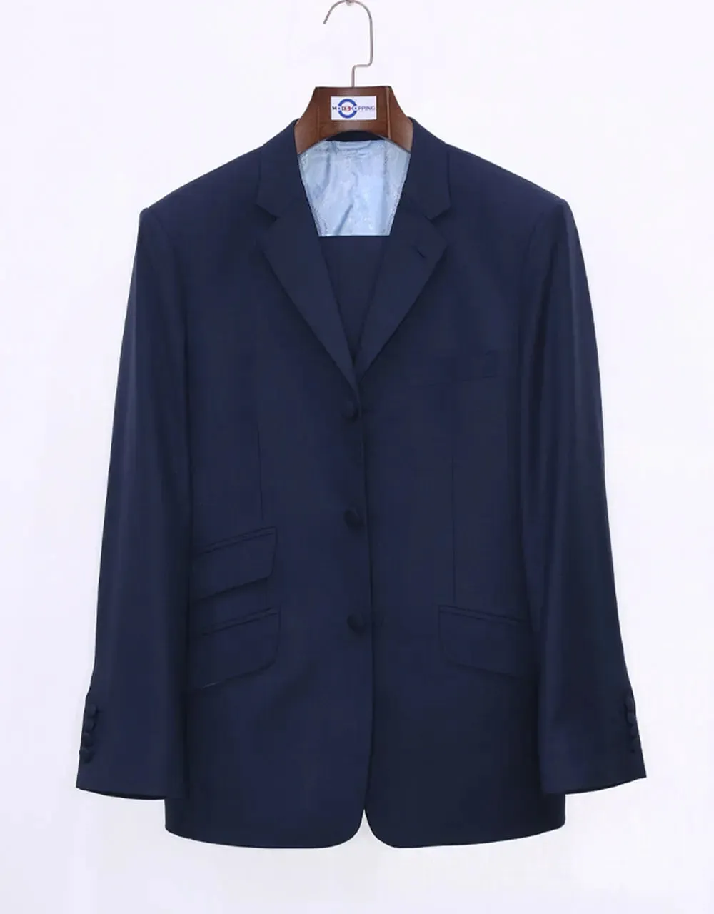 Navy Blue Blazer | Tailored 60s Style Navy Blue Mod Blazer