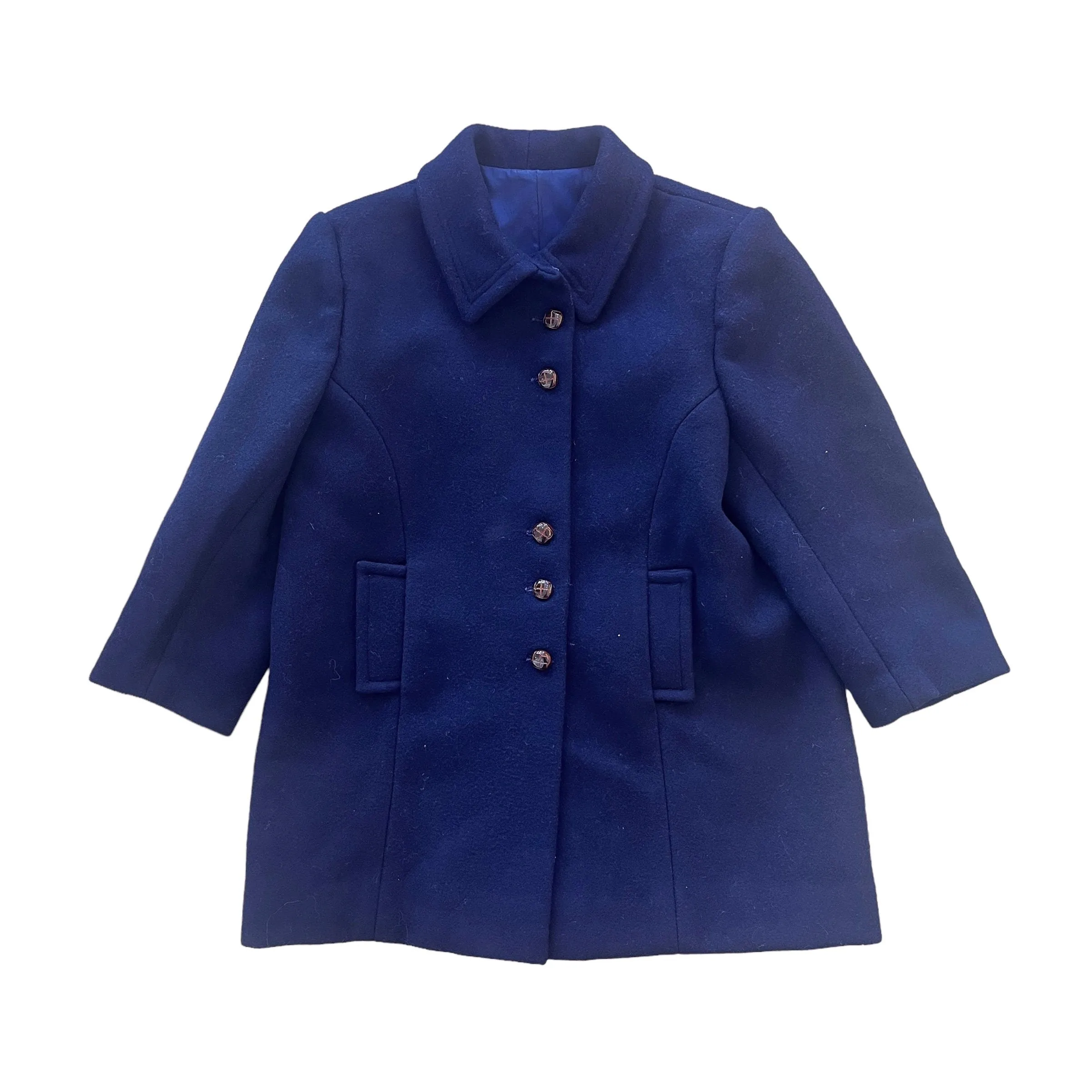 Navy Wool Coat  10Y 