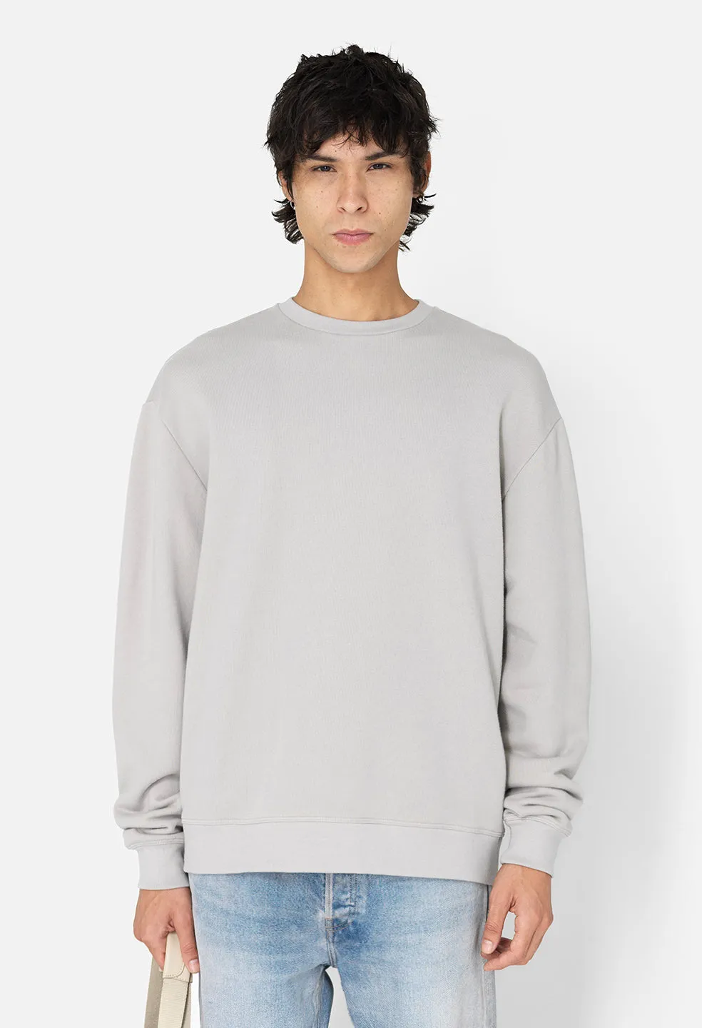 Oversized Crewneck Pullover / Plaster