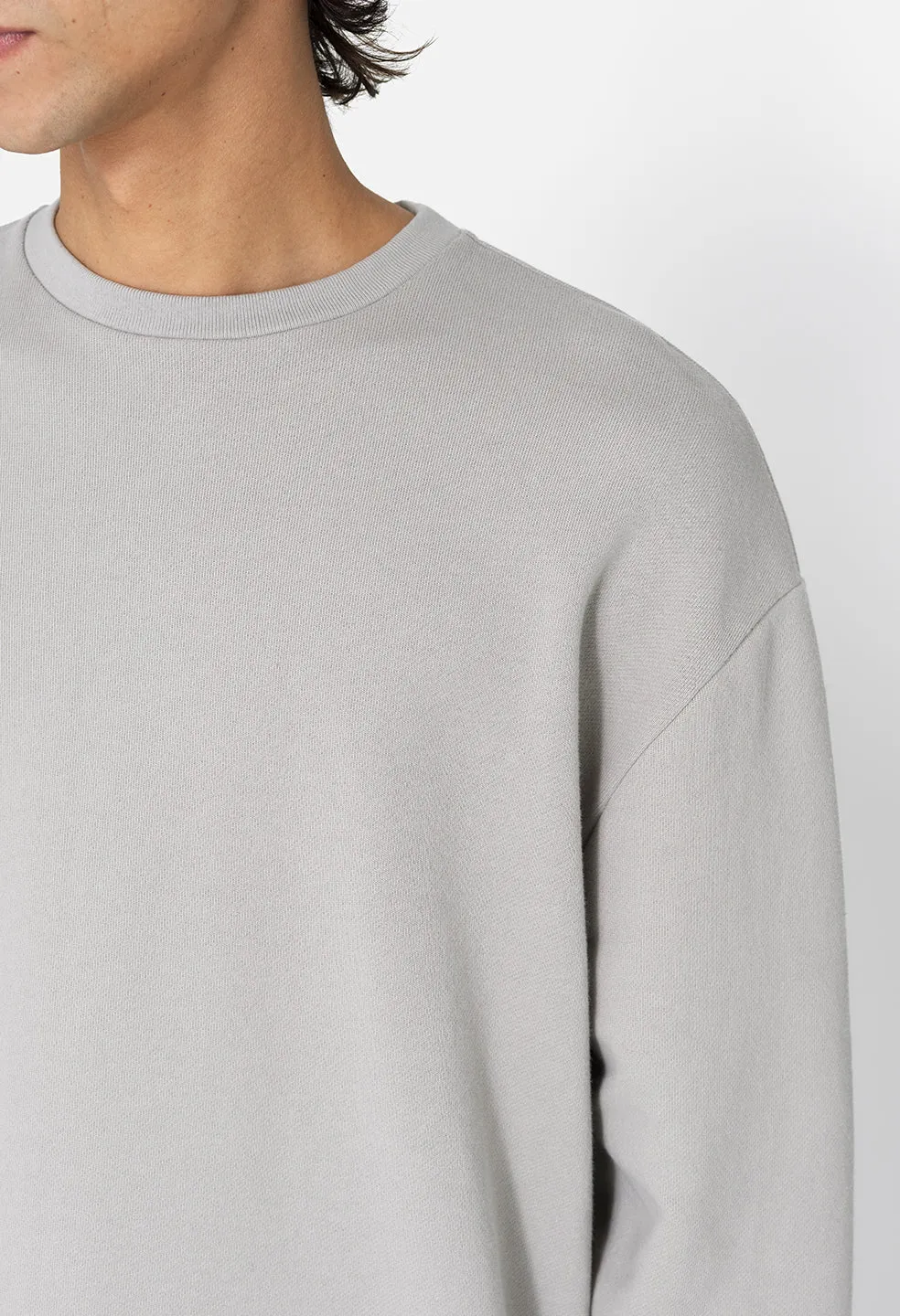 Oversized Crewneck Pullover / Plaster