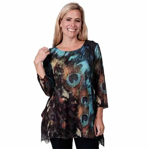 Peacock Printed Tunic