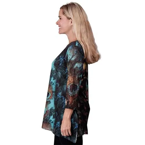 Peacock Printed Tunic