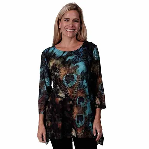 Peacock Printed Tunic