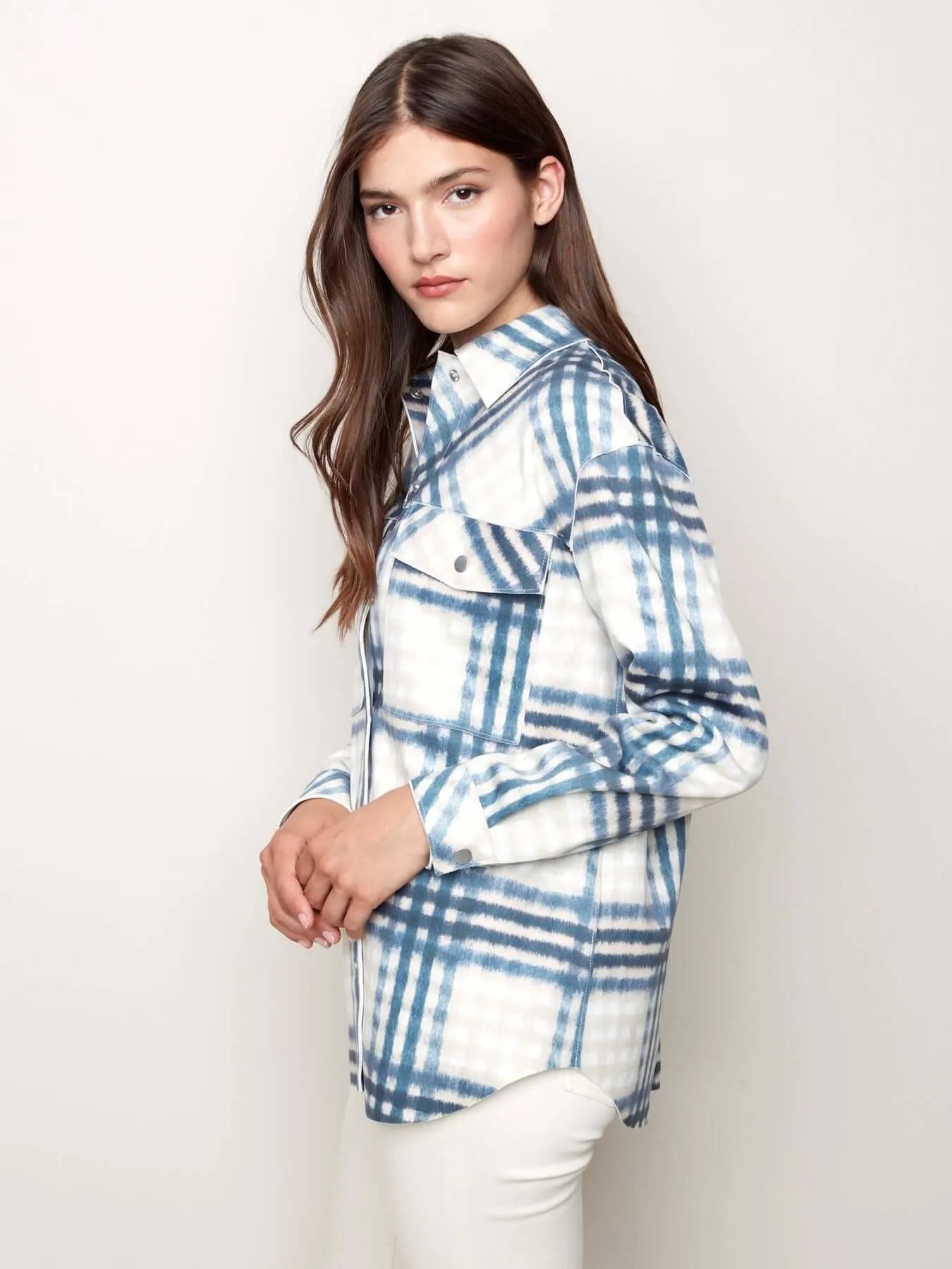 Plaid Shirt Jacket