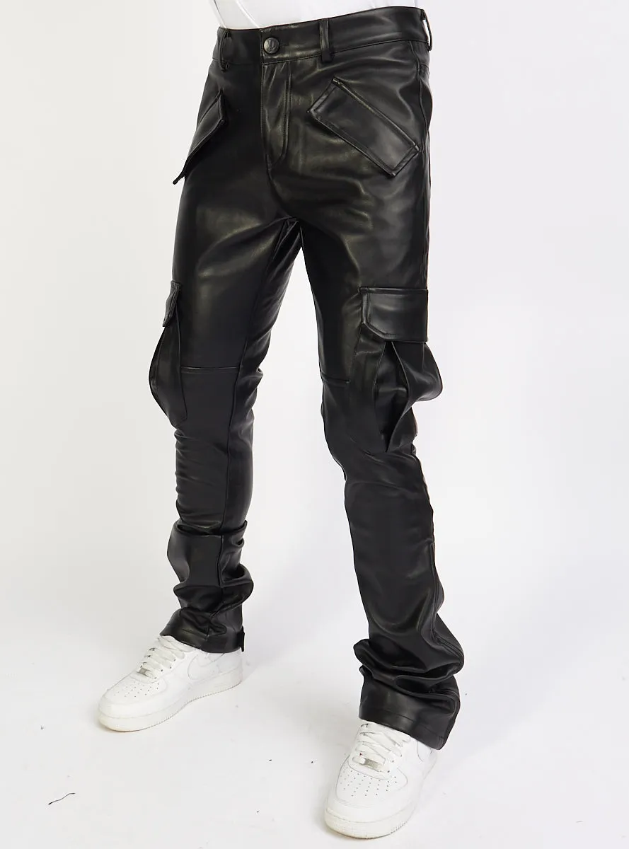 Politics - Leather Pants Harris551 - Black