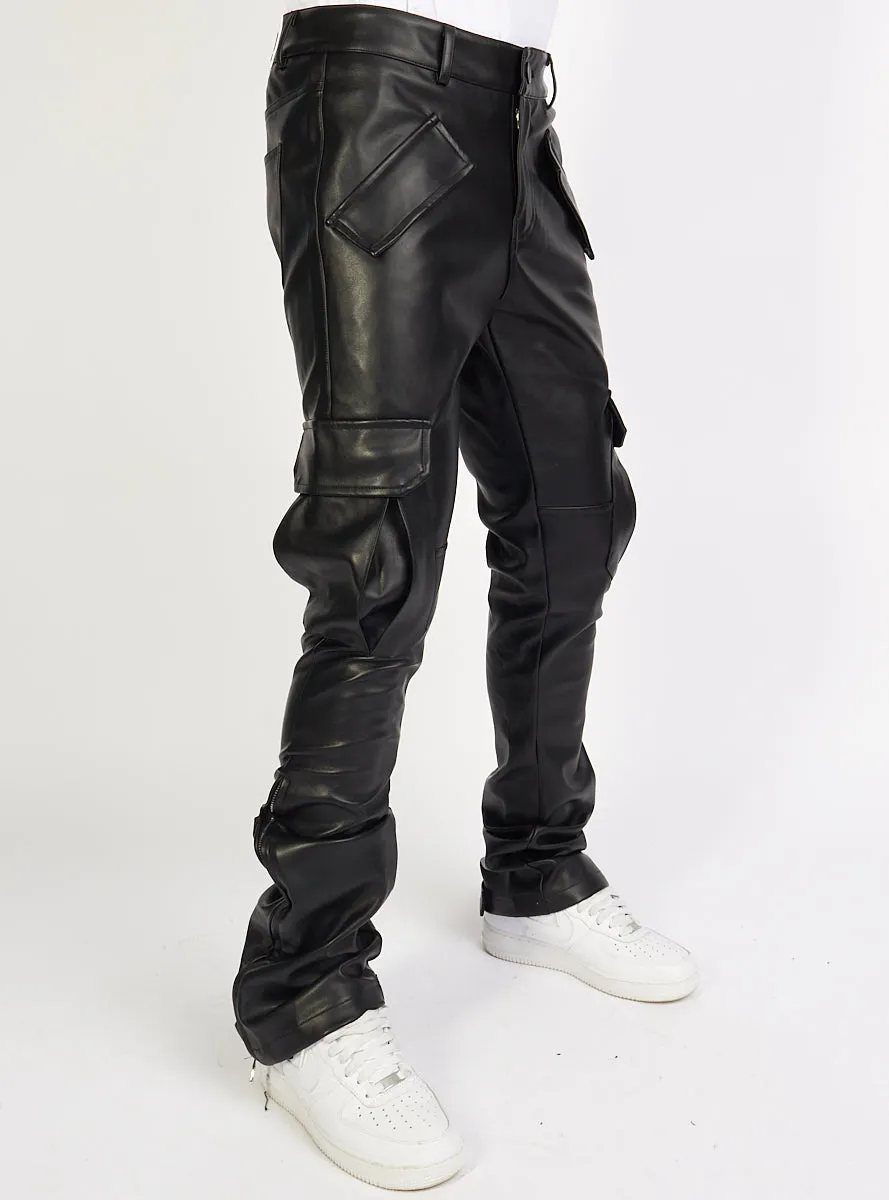 Politics - Leather Pants Harris551 - Black