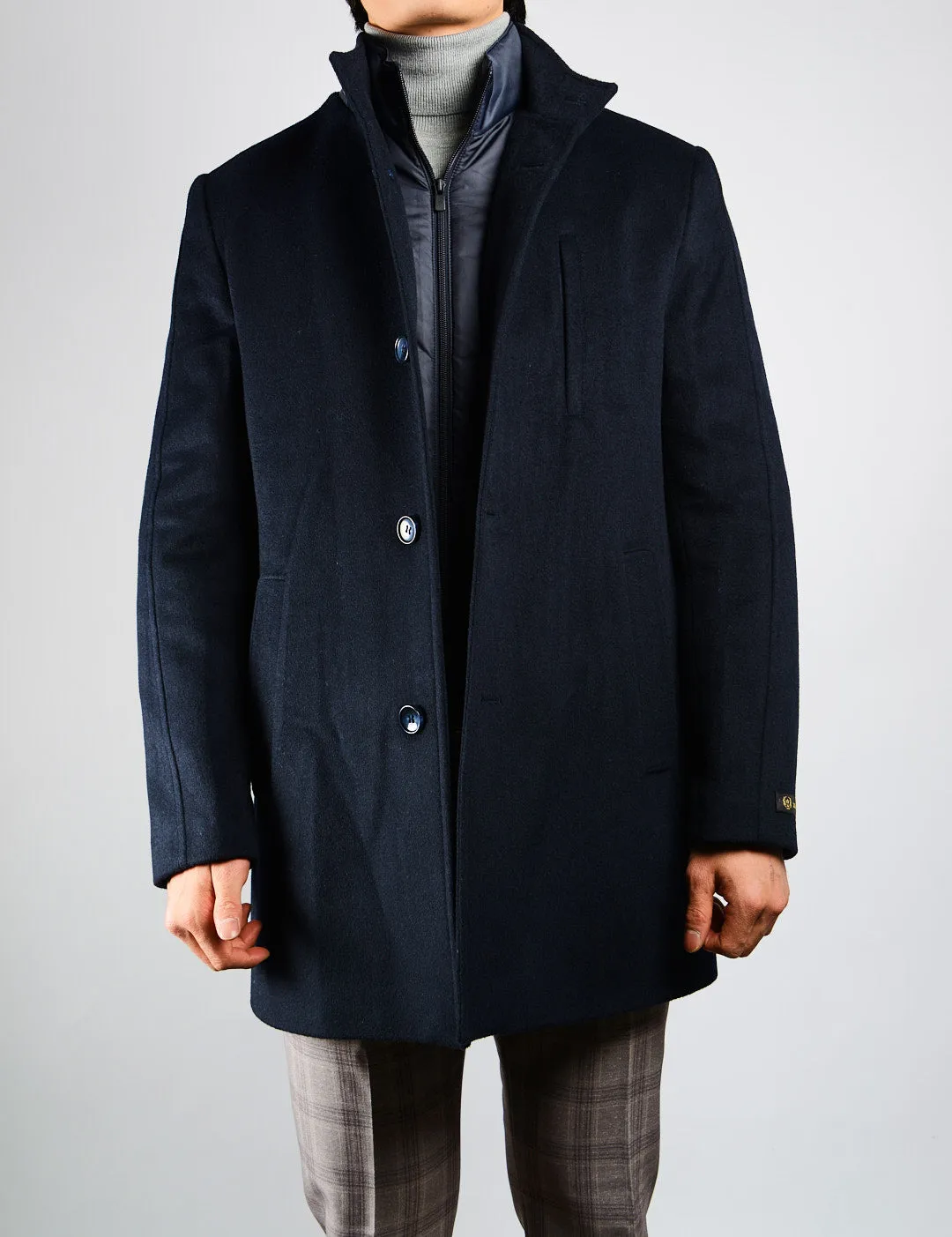 Preston Brushed Cadet Collar Coat