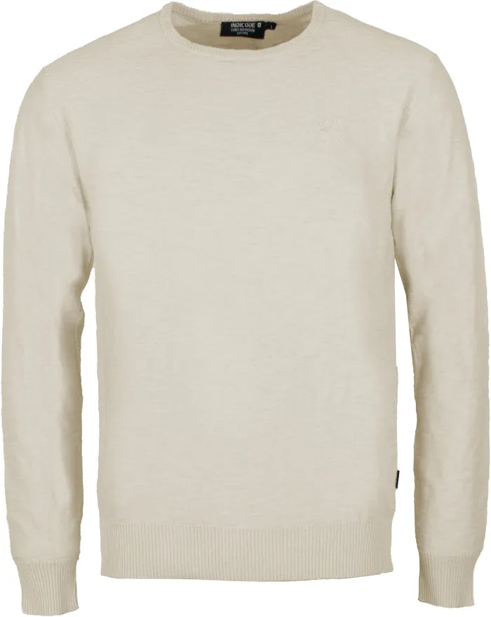 Pullover Cuello Redondo Indicode Jeans Inhugolia Fog