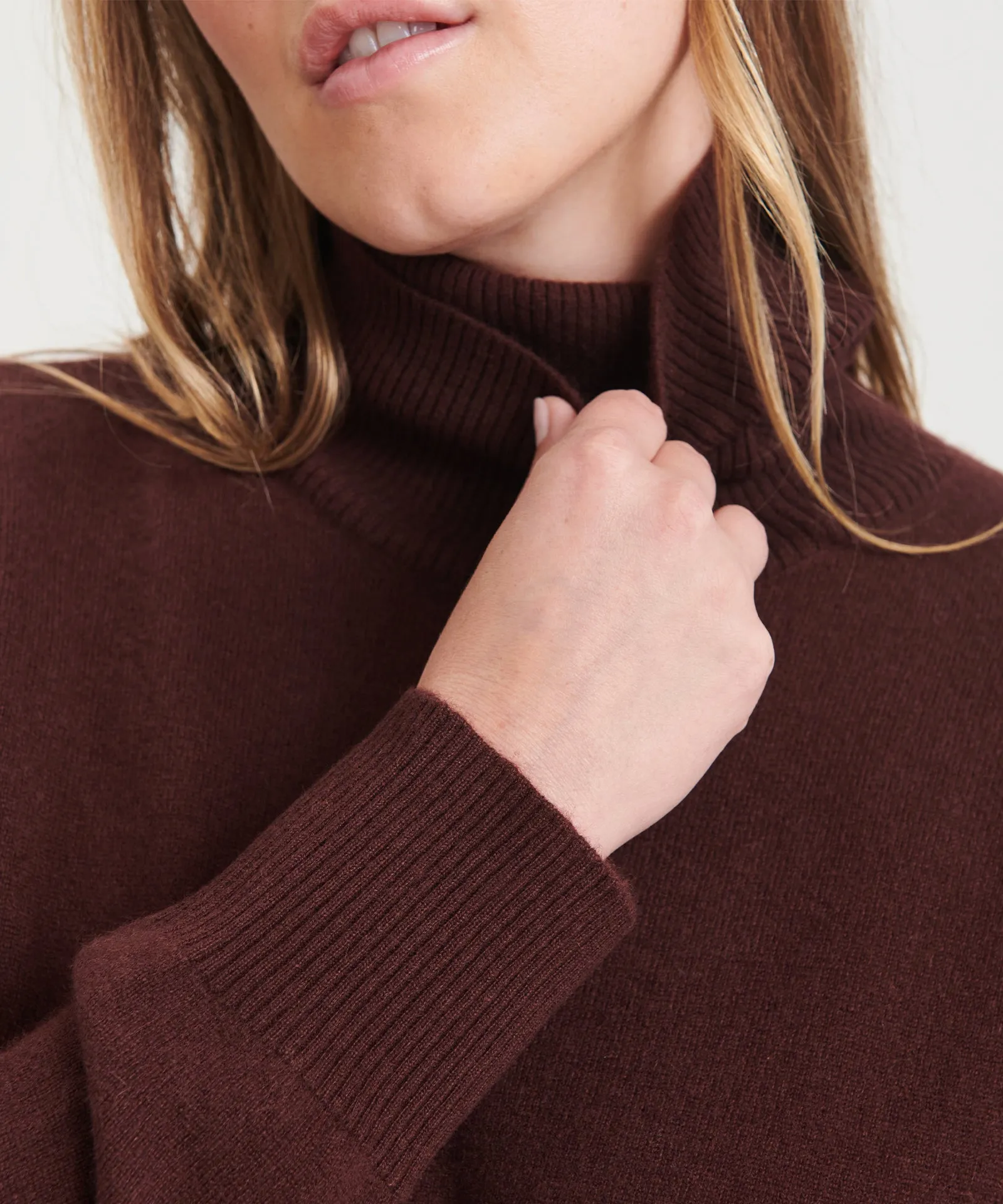 Signature Cashmere Turtleneck Dress