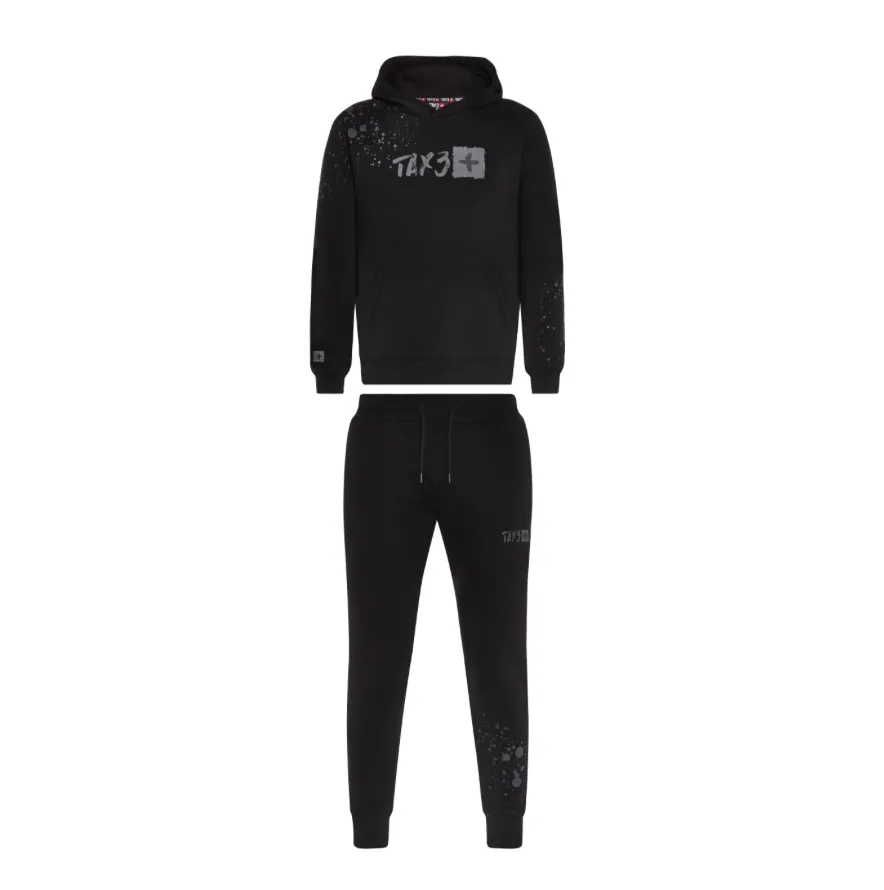 SPLASH TRACKSUIT - TRIPLE BLACK