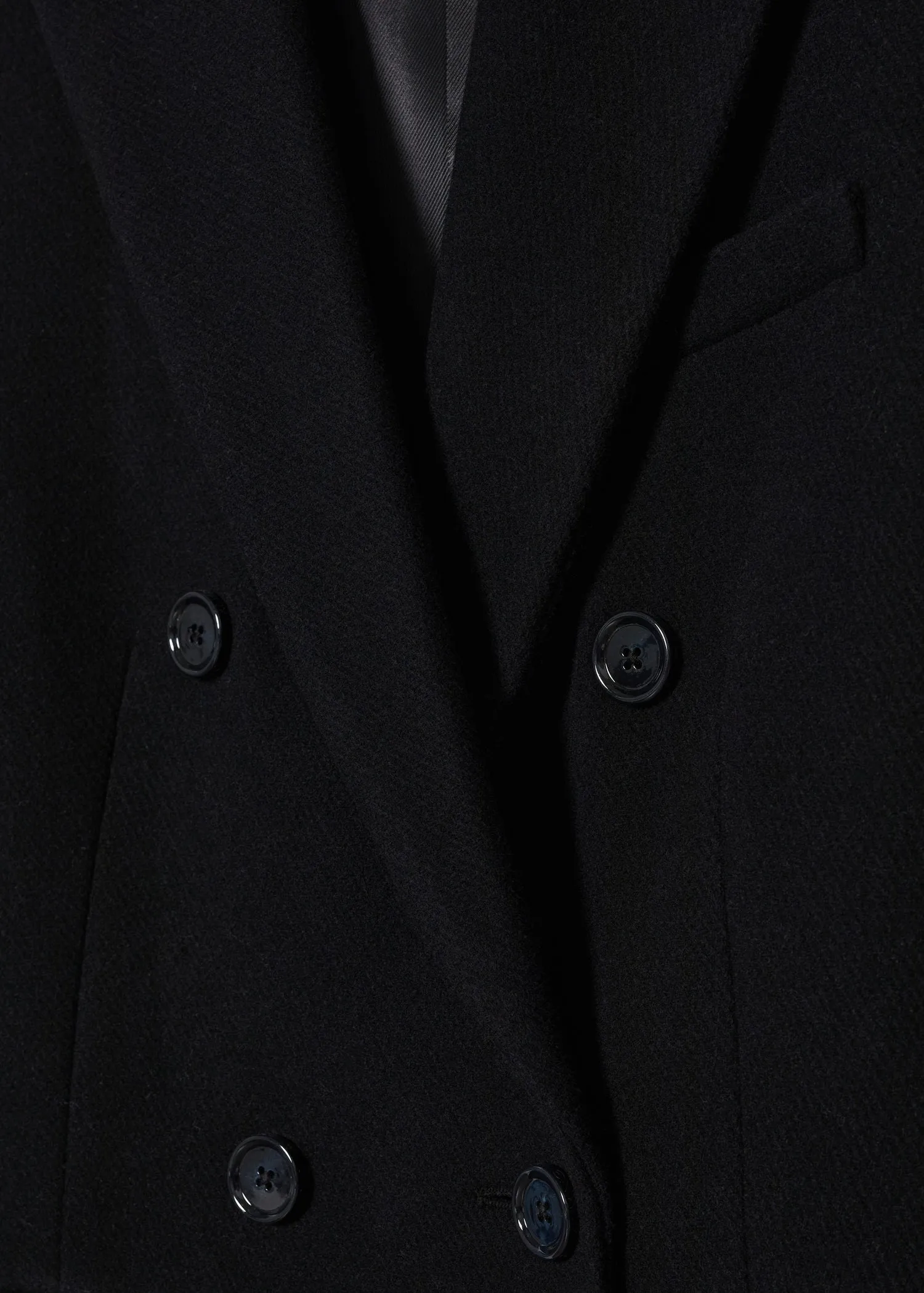 Tailored wool coat