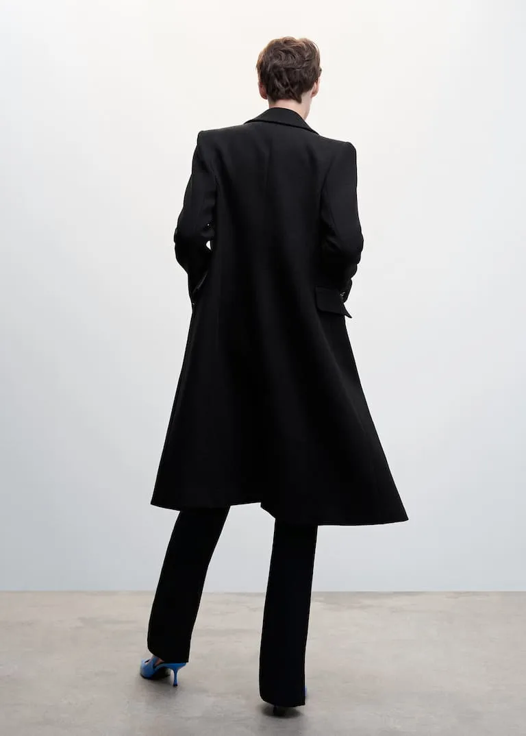 Tailored wool coat