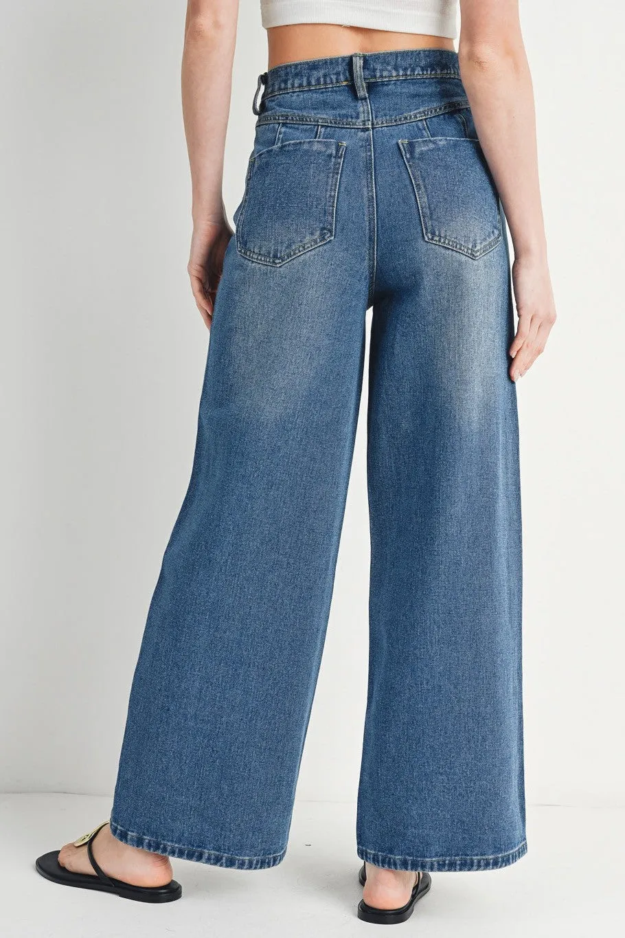 The Dundee High-Rise Wide Leg Jeans