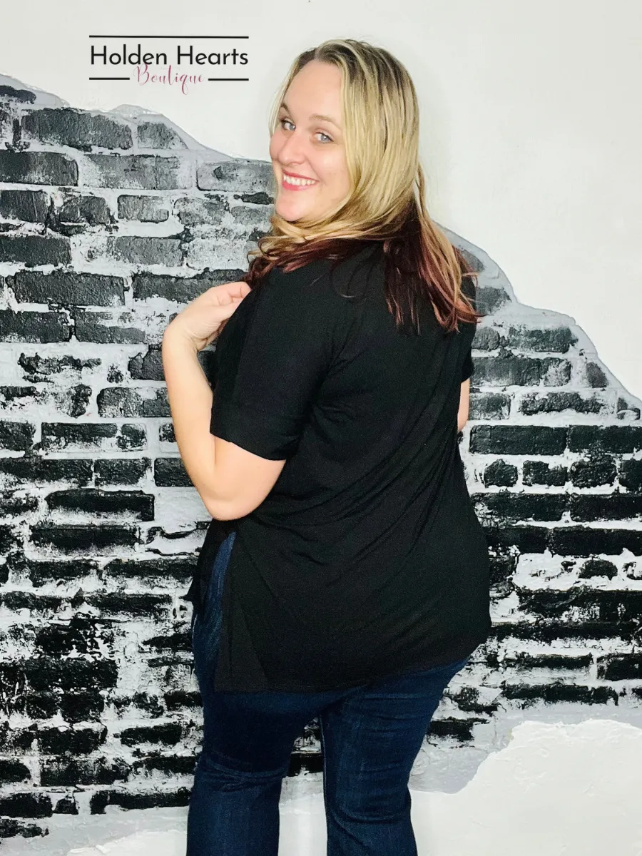 The Easy Life Tunic in Black