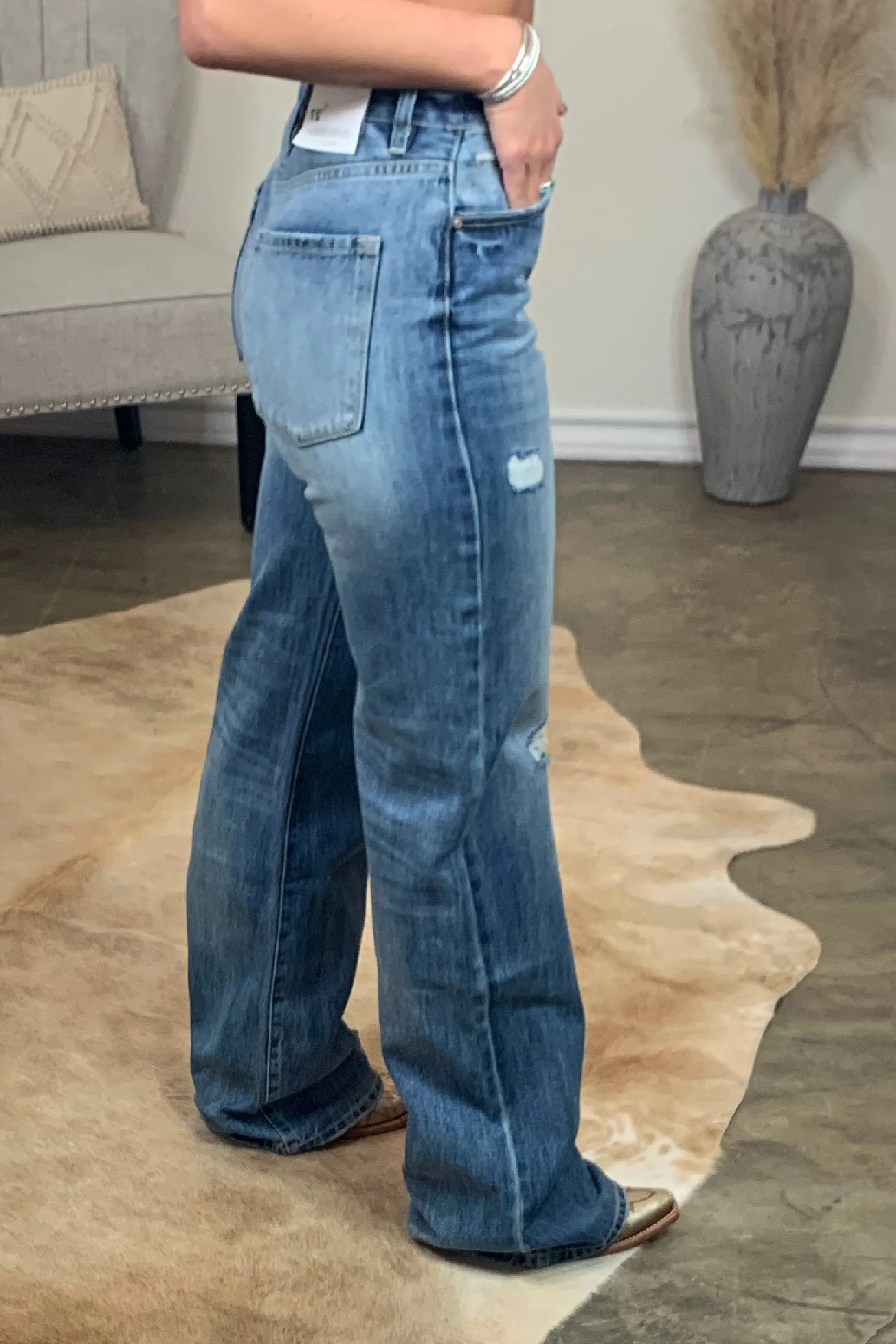 The Hank - Wide Leg Jeans