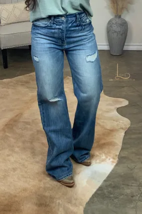 The Hank - Wide Leg Jeans