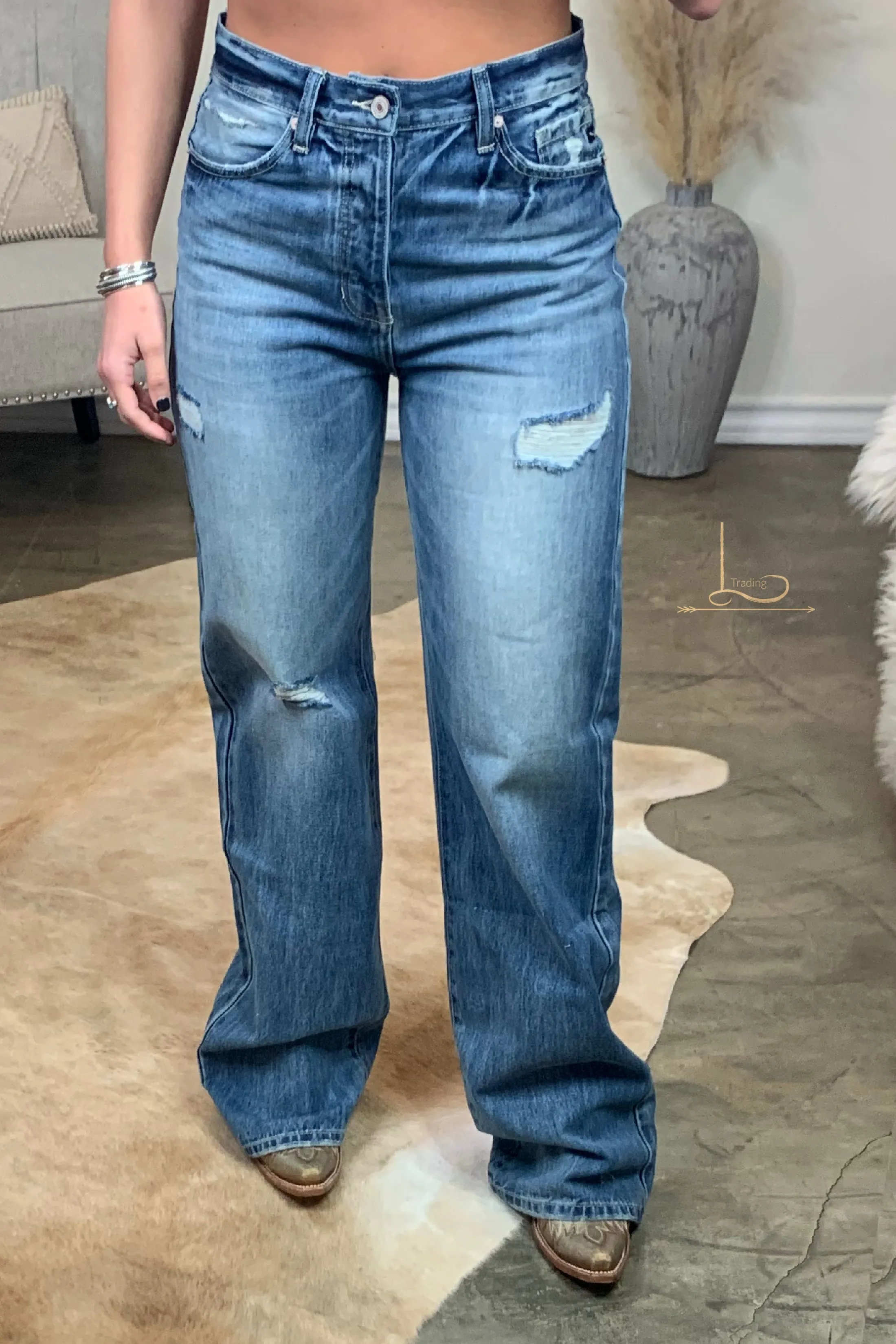 The Hank - Wide Leg Jeans