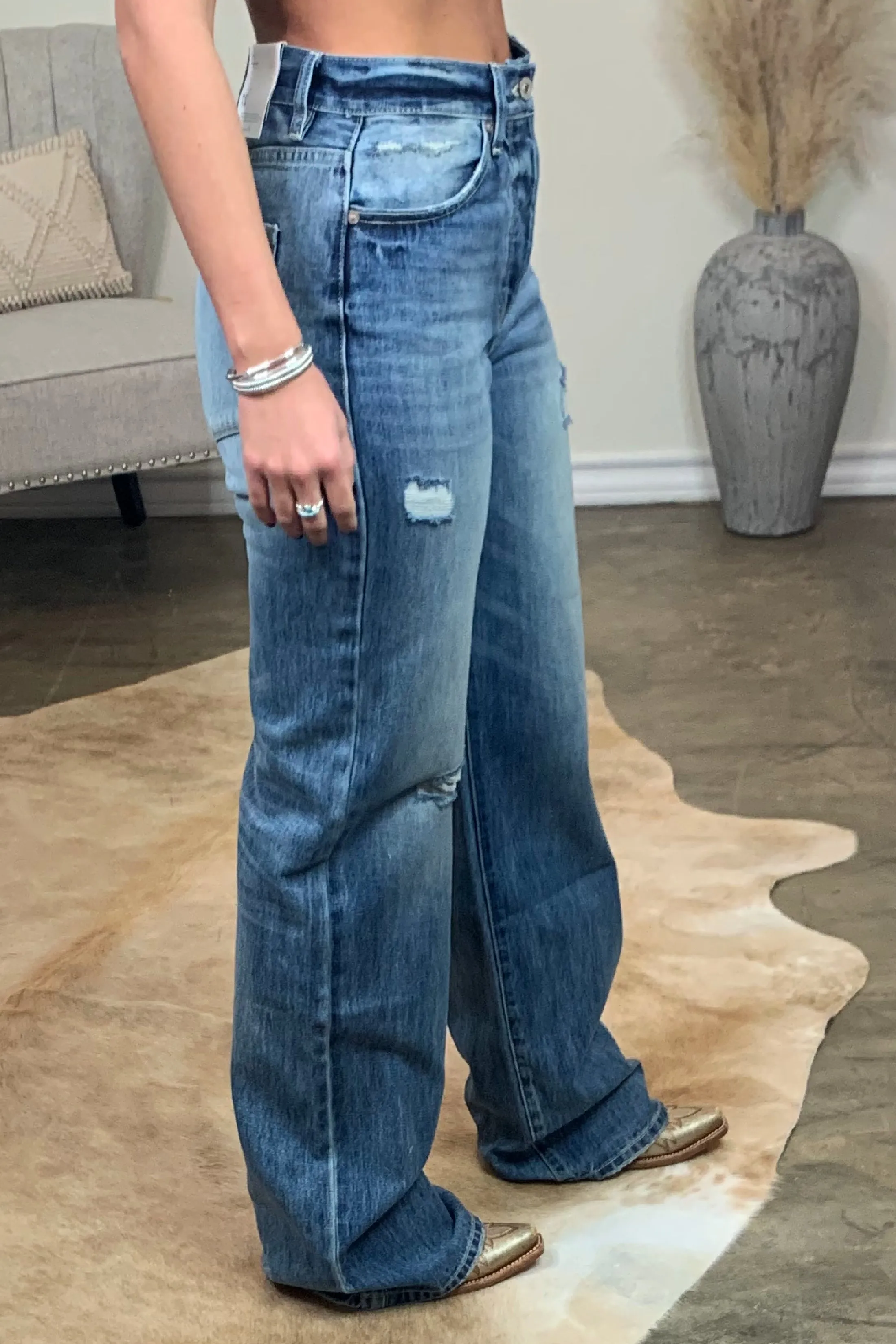 The Hank - Wide Leg Jeans