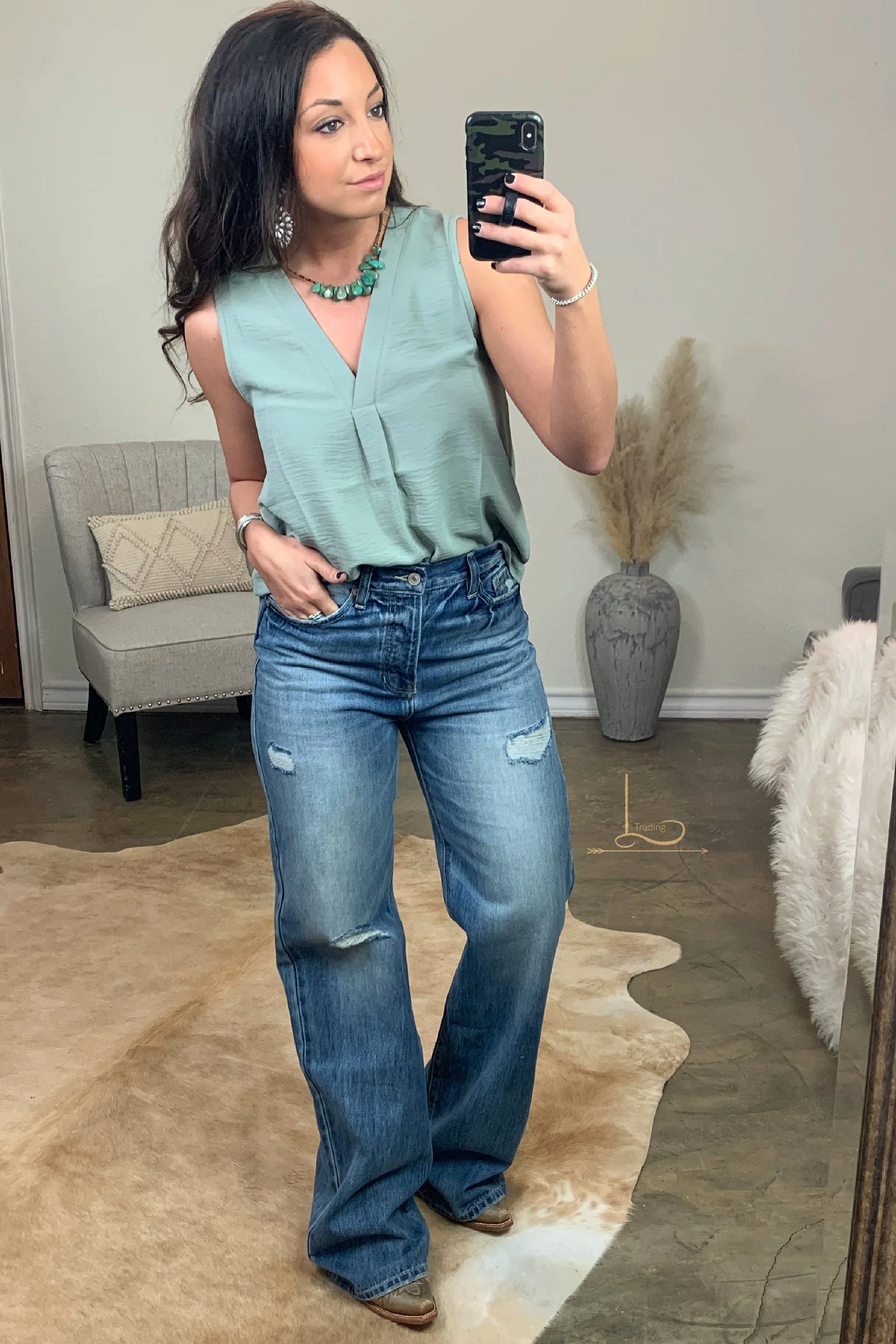 The Hank - Wide Leg Jeans