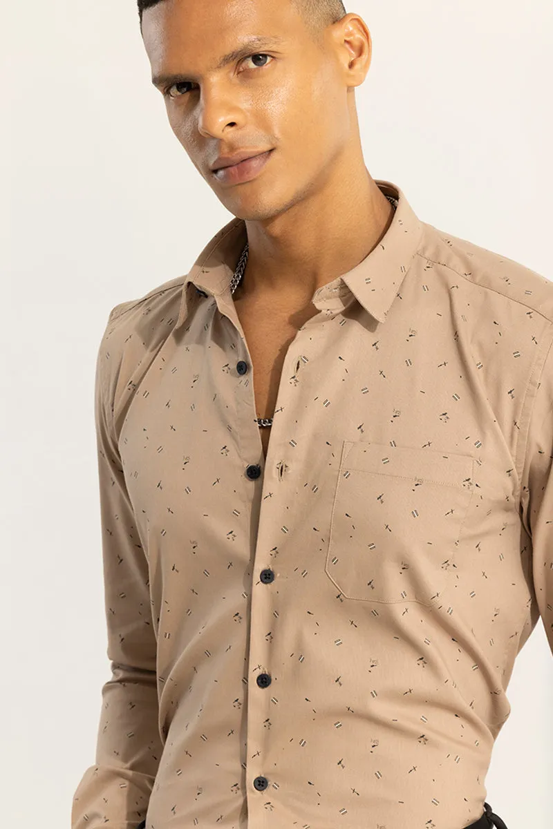 Triller Beige Shirt